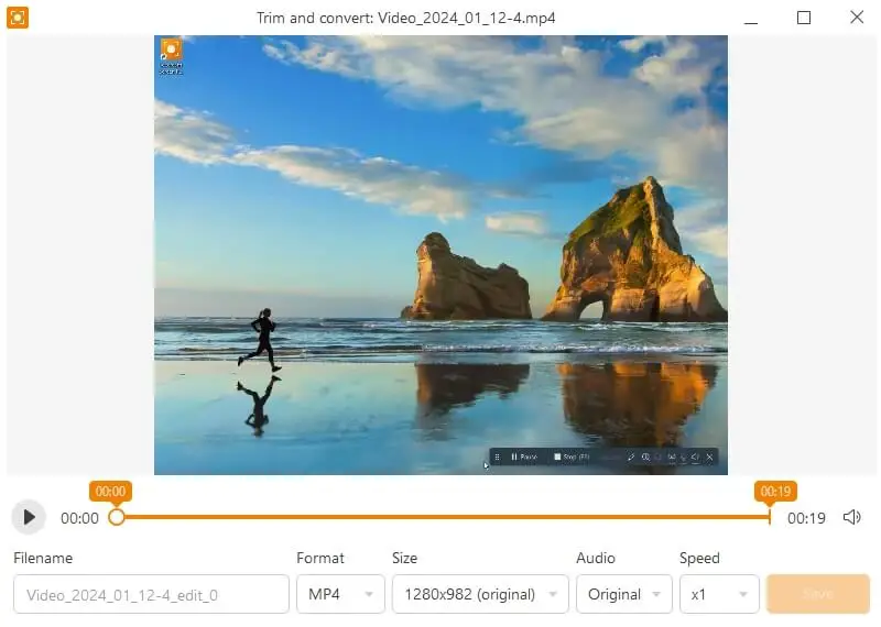 Icecream Screen Recorder - Editor de video Icecream Screen Recorder - Editor de video